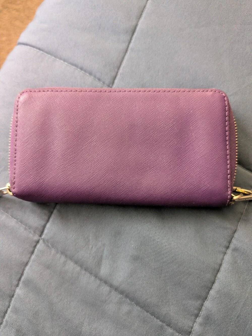 Michael Kors Purple Zip Wristlet
